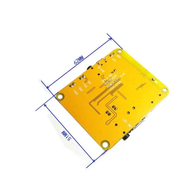 Bluetooth 4 2 усилитель мощности 5 Вт + MP3 WMA WAV FLAC APE аудио декодер плата USB плеер FM радио/AUX