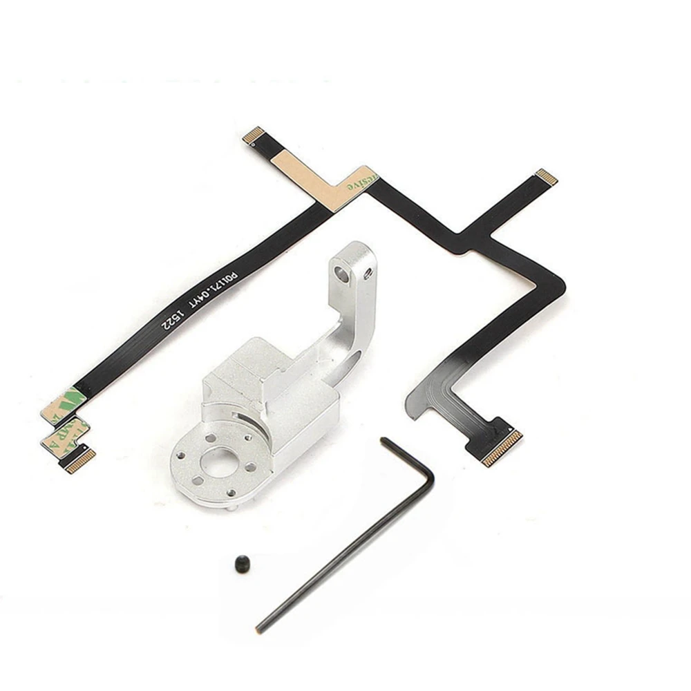 Yaw Arm with Cable Гибкий ленточный кронштейн с гибким шлейфом, карданный кронштейн, Монтажная пластина для DJI Phantom 3 SE, запчасти для дрона - Цвет: Yaw Arm with Cable