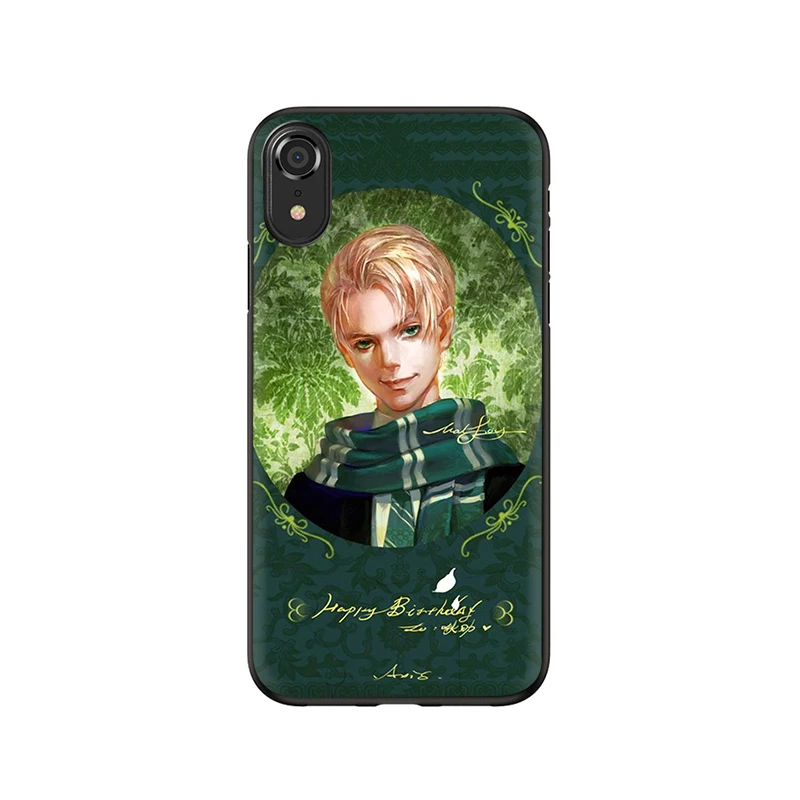 Мягкий силиконовый чехол для телефона Draco Malfoy из ТПУ для iphone 6 6s 7 8 plus X XR XS Max - Цвет: B14