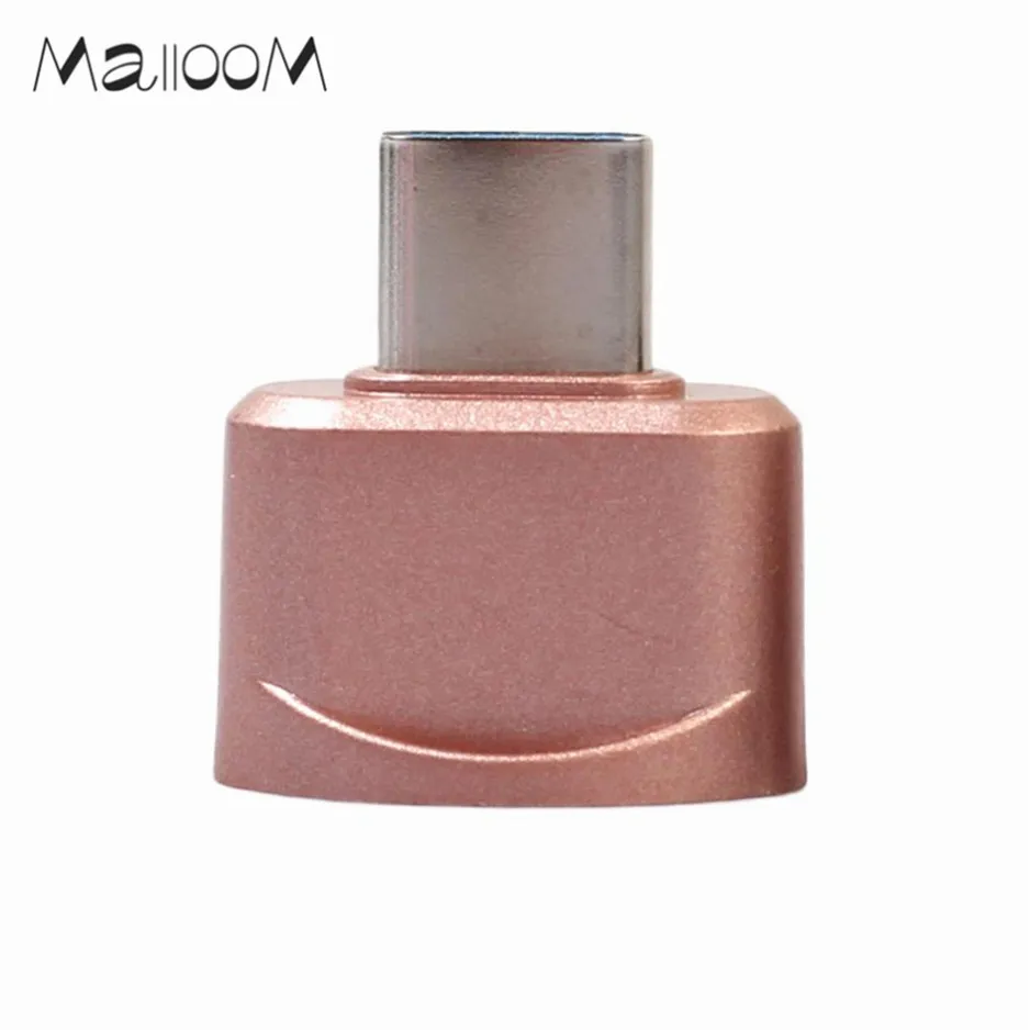 Malloom USB-C type-C штекер USB Женский мини-адаптер OTG 2,0 конвертер для samsung Galaxy Note 8 Прямая поставка