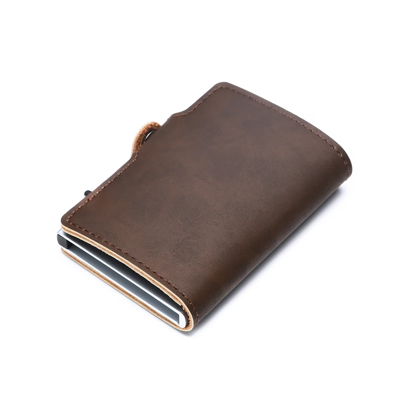 ZOVYVOL Rfid кошелек для мужчин денег тонкий мини мужской металлический алюминиевый