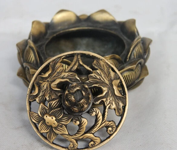 Бесплатная доставка USPS в США S3301 Китайский Королевский бронзовый медный резной