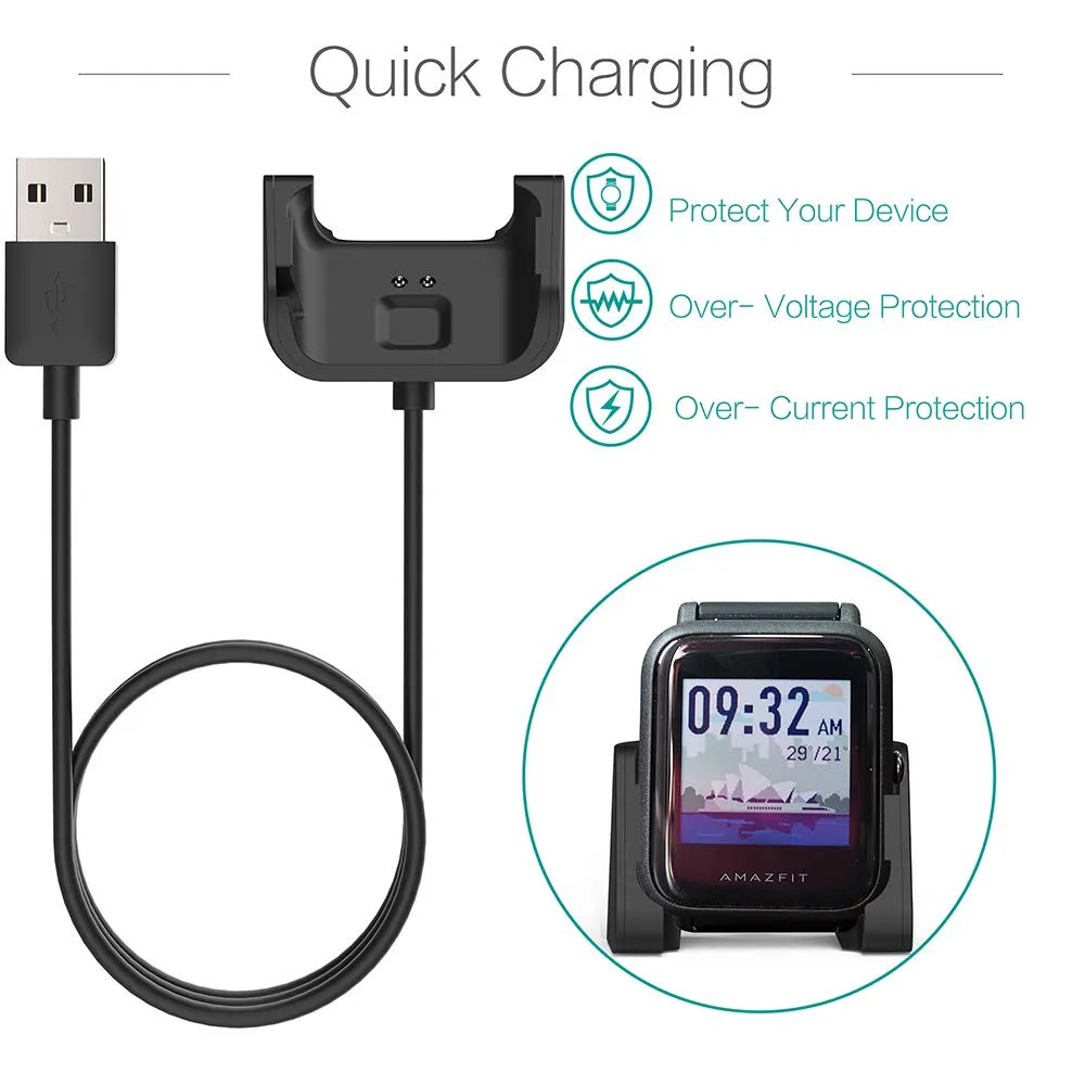 1 шт. Универсальное зарядное устройство для умных часов сменный USB кабель быстрой