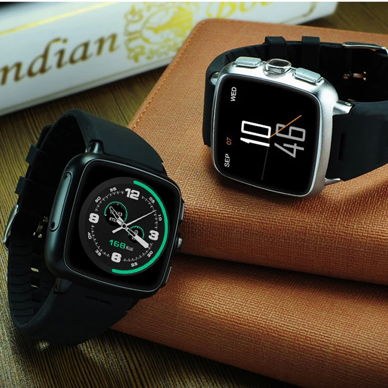 2017 Новая мода 3G WCDMA Android часы телефон Z01 сердечного ритма Мониторы SmartWatch С GPS + Wi Fi 512