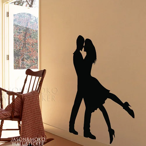 Балерина Наклейка на стену балерина стены Стикеры для настенные наклейки дома