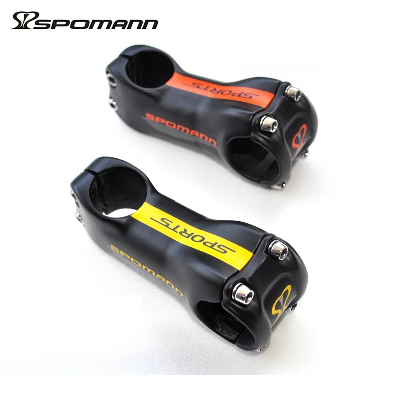 SPOMANN углеродное волокно велосипедный стержень для горных и дорожных велосипедов