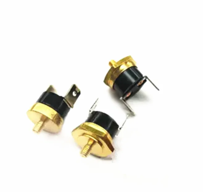 Шестигранная головка медного винта KSD301 10A 250V винт переключения температуры