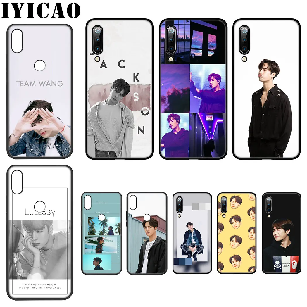 IYICAO GOT7 Джексон Ван мягкий чехол для Xiaomi Mi на возраст 6 8 9 SE A1 A2 Lite F1 9T A3 Pro CC9E CC9 макс 3