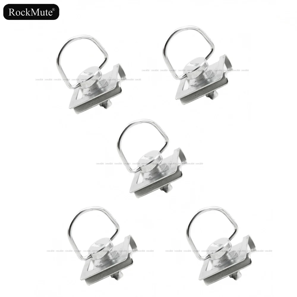 

5 Sets Fairing Panel Quick Release Fastener Bolt Clip Kit D-Ring Quarter Turn Fasteners Screw Universal Fit Motorcycle Motorbike