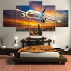 Модульный плакат, печать на холсте, HD, авиация, самолет, гостиная, Украшение стен дома, тип картины