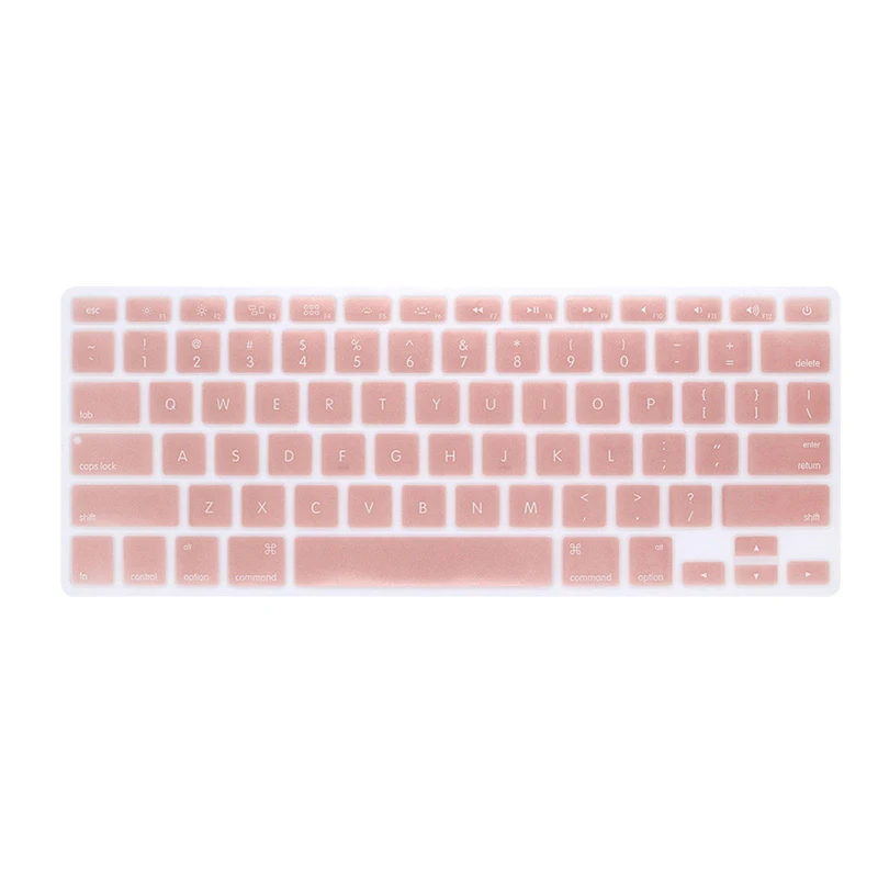 Силиконовый чехол для клавиатуры протектор кожи Apple Macbook Pro MAC 13 15 Air мягкая