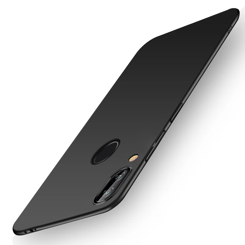 Black Роскошный Жесткий чехол для телефона Xiaomi Redmi S2 6 6A 5 5A 5 Plus матовая задняя крышка из поликарбоната для Redmi Note 7 5 5A 6 Pro Чехол для телефона Capa сумка - Цвет: Black