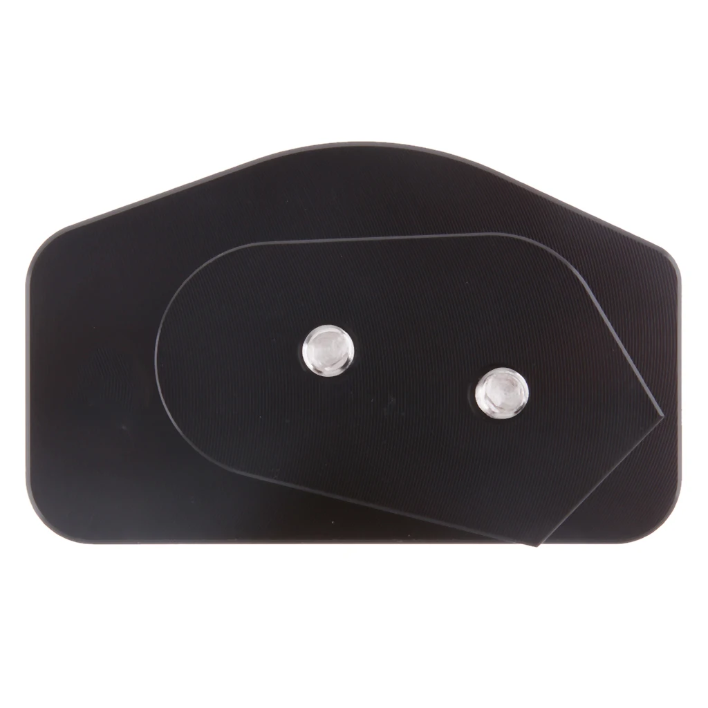 

Motorcycle Foot Peg Extension Plate Pad Enlarge for BMW G310GS G310R 17-18 Titanium,Black