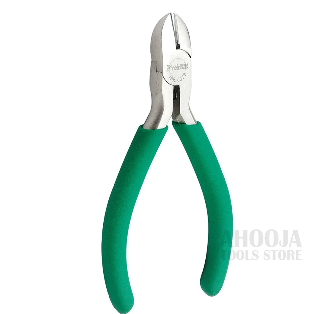 Pro'skit 1PK 037S Нескользящая ручка титановые золотые диагональные режущие