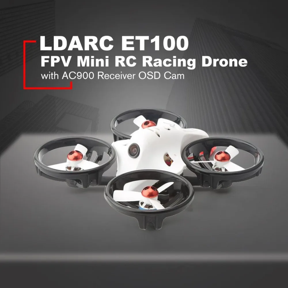KINGKONG/LDARC ET 5 8G серия ET100 ET115 ET125 3S V2 микро FPV гоночный Дрон 800TVL камера 16CH 25mW 100mW VTX