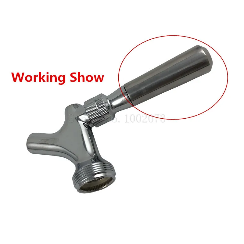 2 шт./лот пивной кран ручка из нержавеющей стали Ручка Бар кегератор для паба