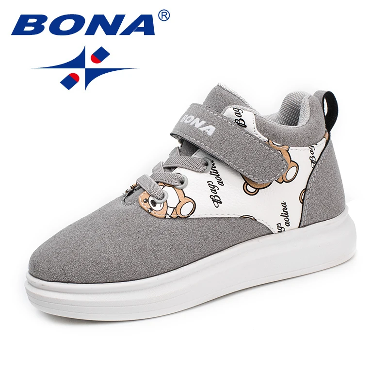 

BONA New Arrival Typical Style Children Casual Shoes Hook & Loop Girls Shoes Outdoor Sneakers Comfortable Fast Free Shipping