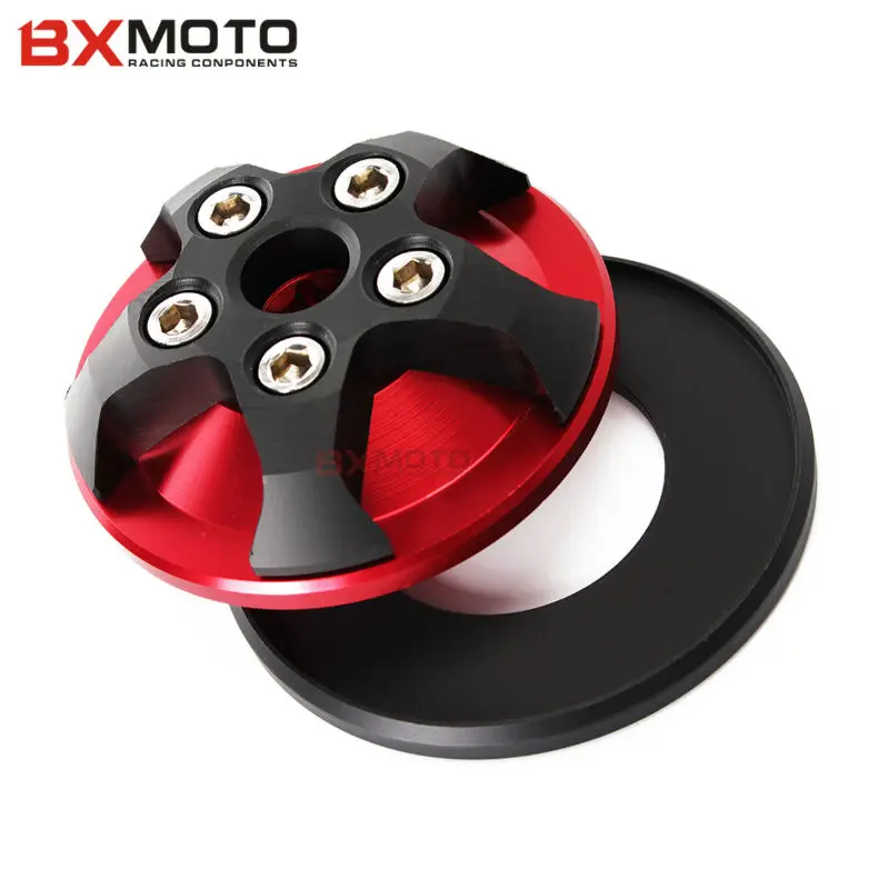 Мотоцикл аксессуары Красный алюминий спереди бачок Обложка для Yamaha YZF R25 R3 MT03 MT25