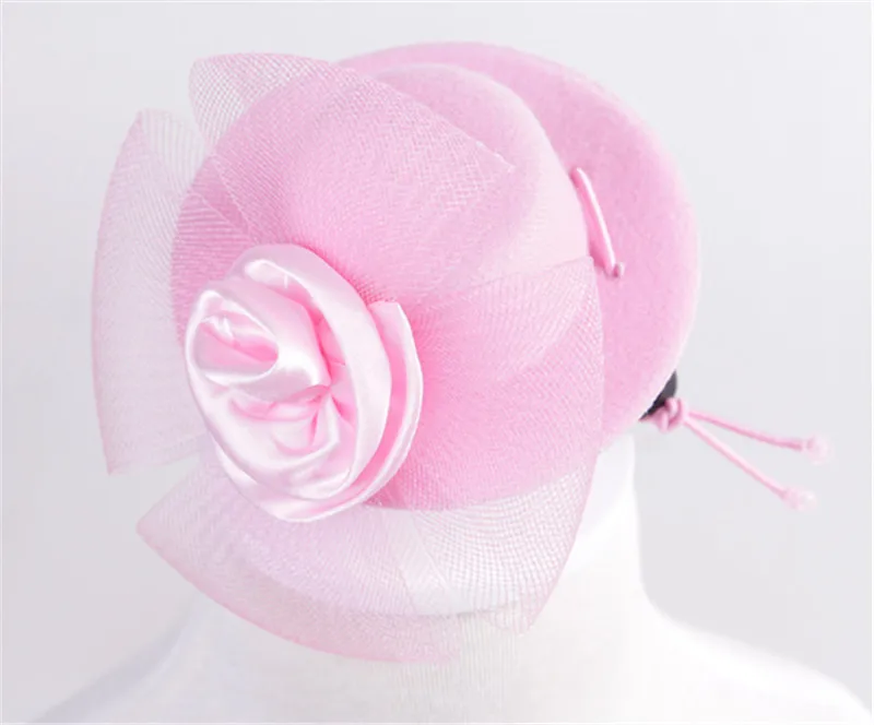 ПЭТ HAT кружевное платье с цветочным рисунком принц Стиль аристократичная шапка