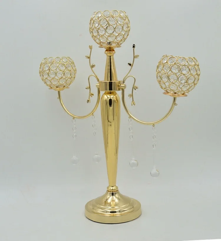 Европейский творческий Подсвечник металлические изделия свадебные реквизит 3