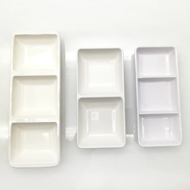 Меламиновая посуда горячий горшок соус блюдо японская кухня ресторан горчичного цвета А5 меламиновая п