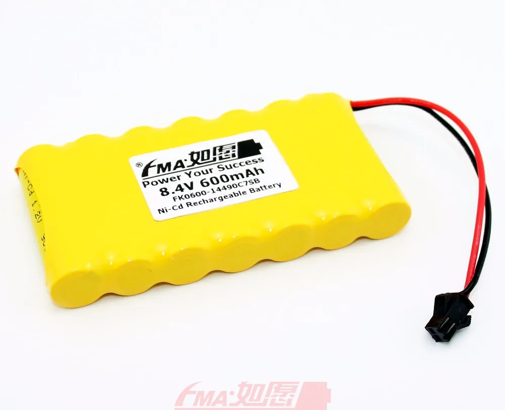 Модель игрушечного гоночного автомобиля перезаряжаемая батарея Ni-Cd 8 4 в 600 мАч