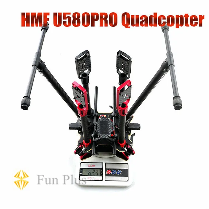HMF U580Pro Тотем углерода складной зонтик рама для квадрокоптера Комплектная стойка