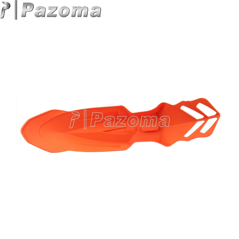 Брызговик PAZOMA для мотоцикла оранжевое универсальное переднее крыло