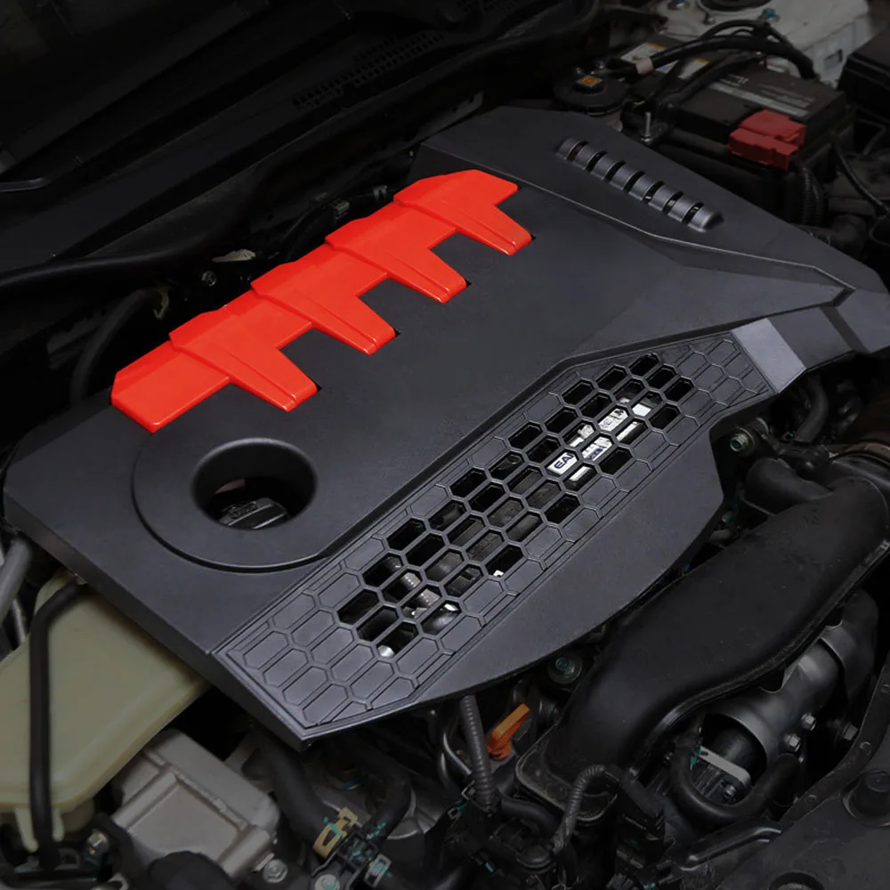 ABS пластик крышка двигателя капот звуконепроницаемый для Honda Civic для Civic 10th