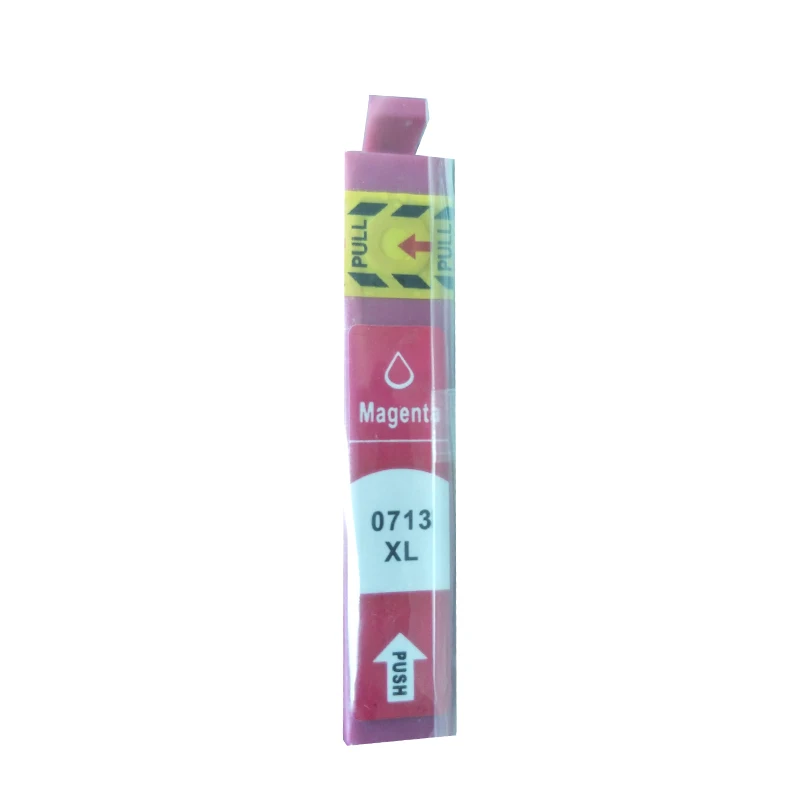 4PK T0713 Magenta чернильные картриджи для Epson SX218 SX515W SX400 SX200 SX610FW BX3450F D92 D120 DX4000 DX4050 DX4400 DX4450
