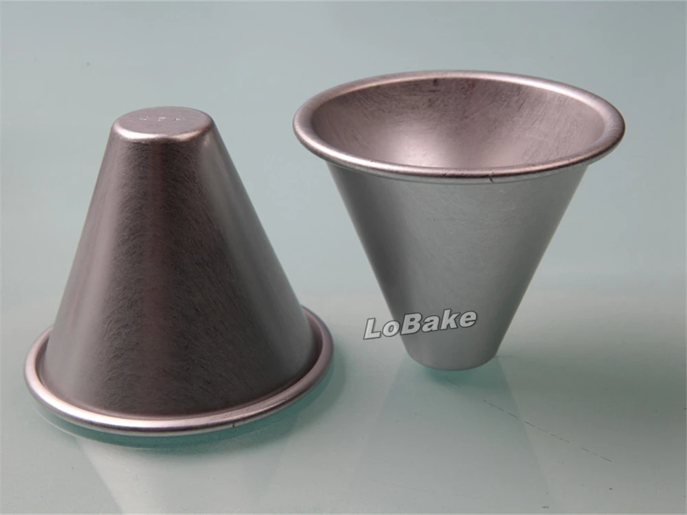 (5 шт./лот) уникальные маленькие конусные формы из алюминиевого сплава tart желе