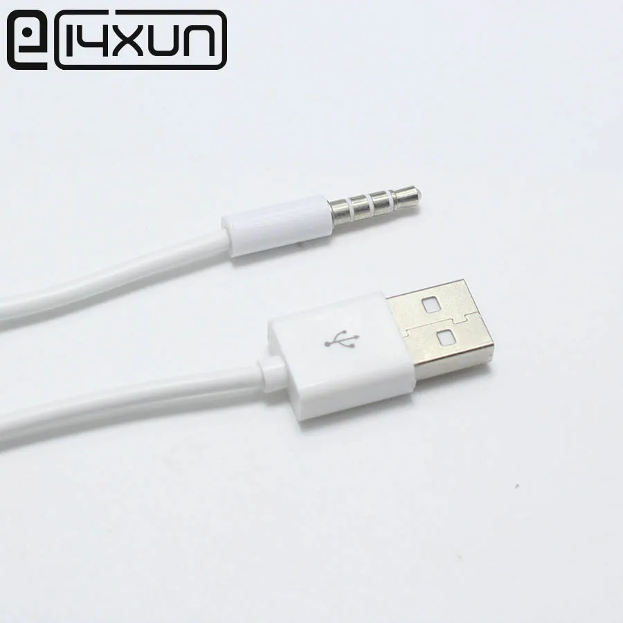 EClyxun 1 шт. 3 5 мм 4 полюсный Штекерный разъем к USB 2 0 Тип A адаптер для автомобильного