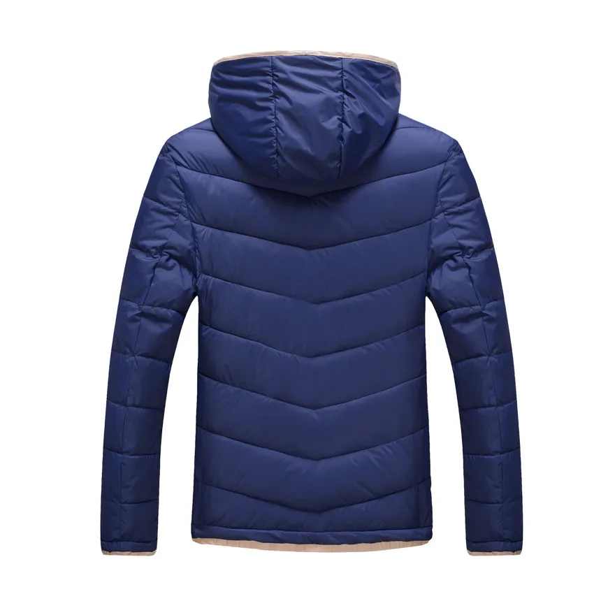 2015 Новое Прибытие Мужчины Пуховик Бренд Зима Пальто Новый С Капюшоном Вниз