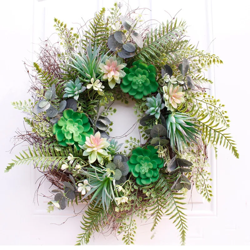 

Simulated multi-flesh garland door decoration Christmas 56cm/22 Free Shipping