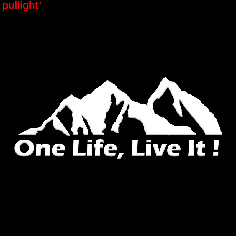 Внедорожные автомобильные наклейки ONE LIFE LIVE IT! Виниловая наклейка для