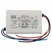 original meanwell led drive apv 25 5 single output 17 5w 5v 3 5a meanwell switching power supply apv 25 ip42