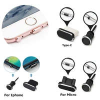 dust plug set type c micro for iphone 12 11 pro xr xs x 8 7 6s 5 mobile phone accessories jack for android samsung xiaomi huawei