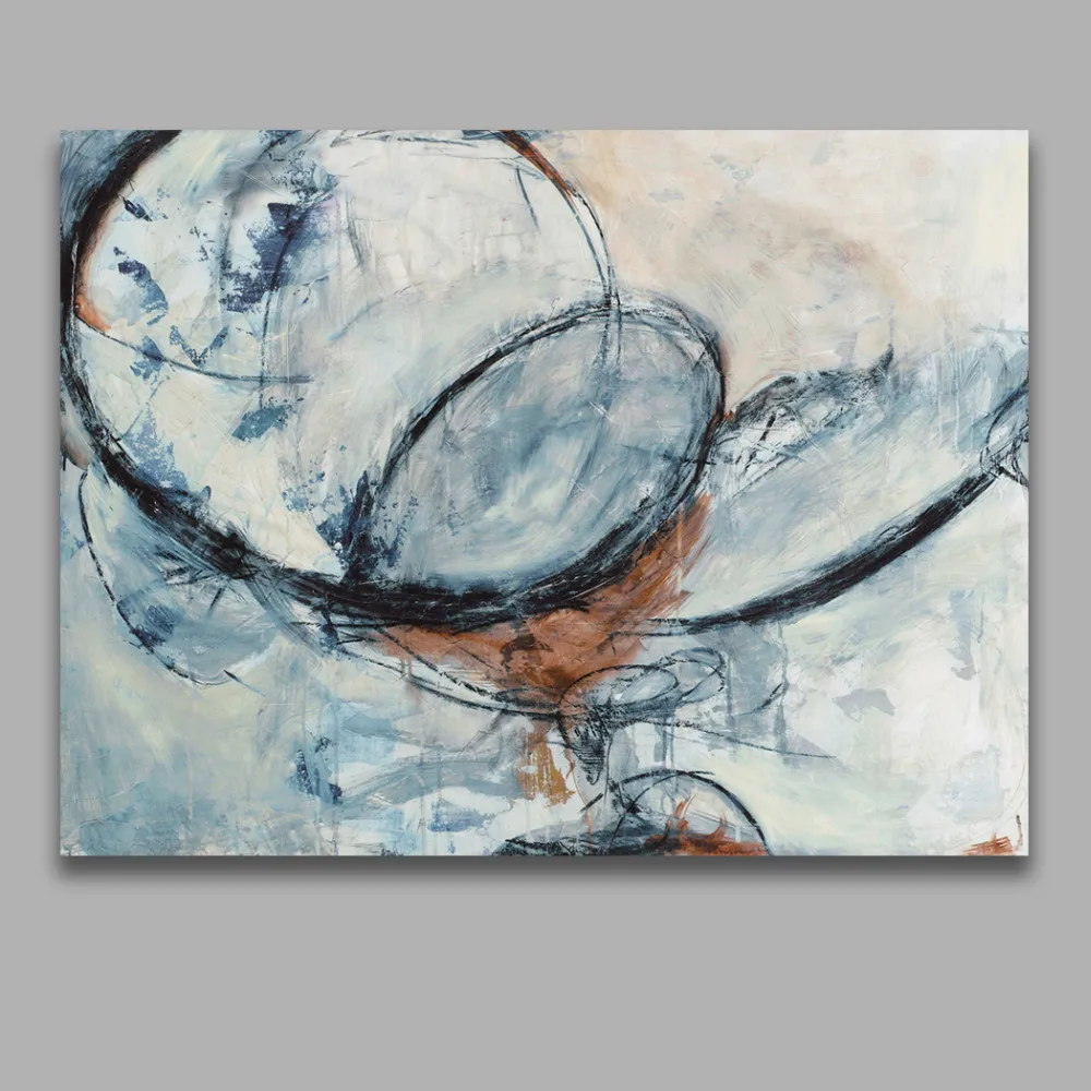 Современная искусственная Картина на холсте Бесплатная доставка абстрактный