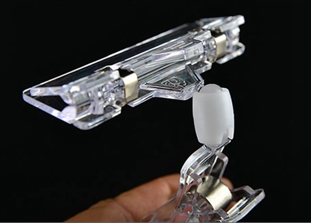 100 шт. экономичный поп-знак зажим держатель ценник этикетка карточная рама