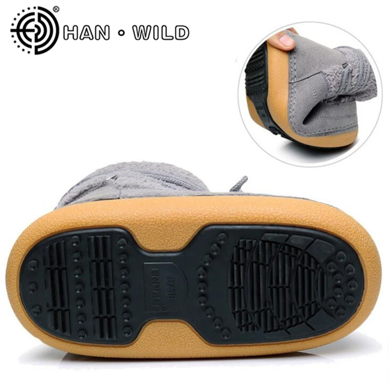 Мода 2019 Для женщин пространства сапоги на натуральном меху теплые зимние ботинки