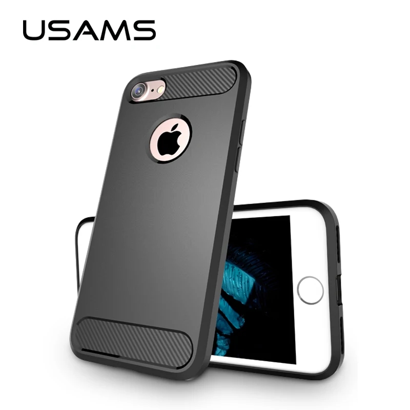 USAMS чехол для телефона iPhone 7 8 Plus полный защитный мобильного 4 5 дюймов защитная