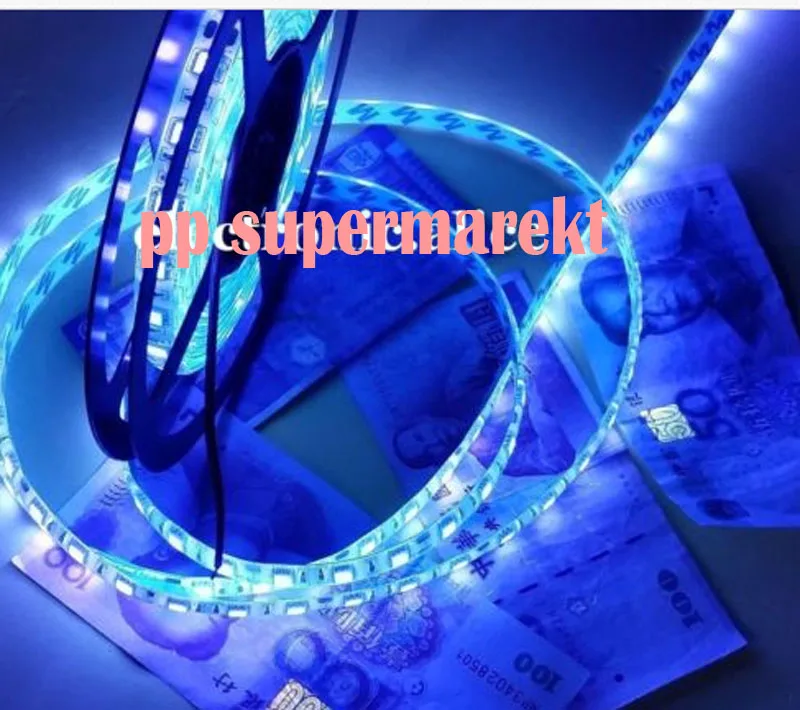 УФ светодиодный полосы светильник 5050 SMD 60 s/m 395-405nm ультрафиолетовым излучением