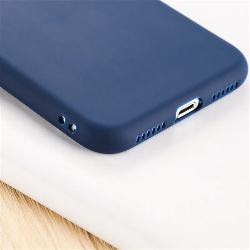 DS-LOVEHUI Мягкий ТПУ карамельного цвета чехол для телефона iPhone 6 6s 7 8 силиконовый