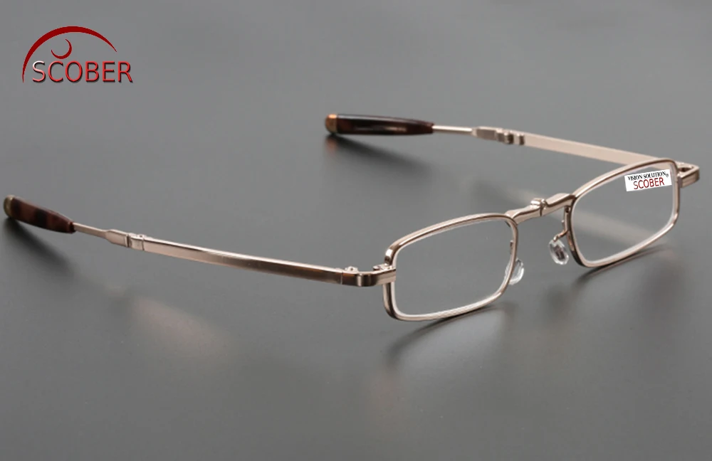 Очки для чтения с золотистой металлической оправой + 1 2019 2 5 3 4 новинка | Аксессуары