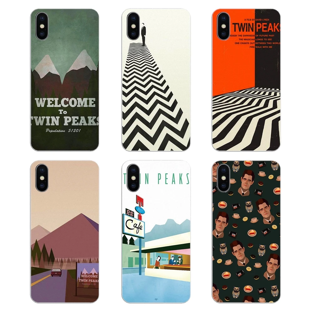 Силиконовый чехол для телефона Motorola Moto X4 E4 E5 G5 G5S G6 Z Z3 G3 C Play Plus Welcome To Twin Peaks Red Sheriff