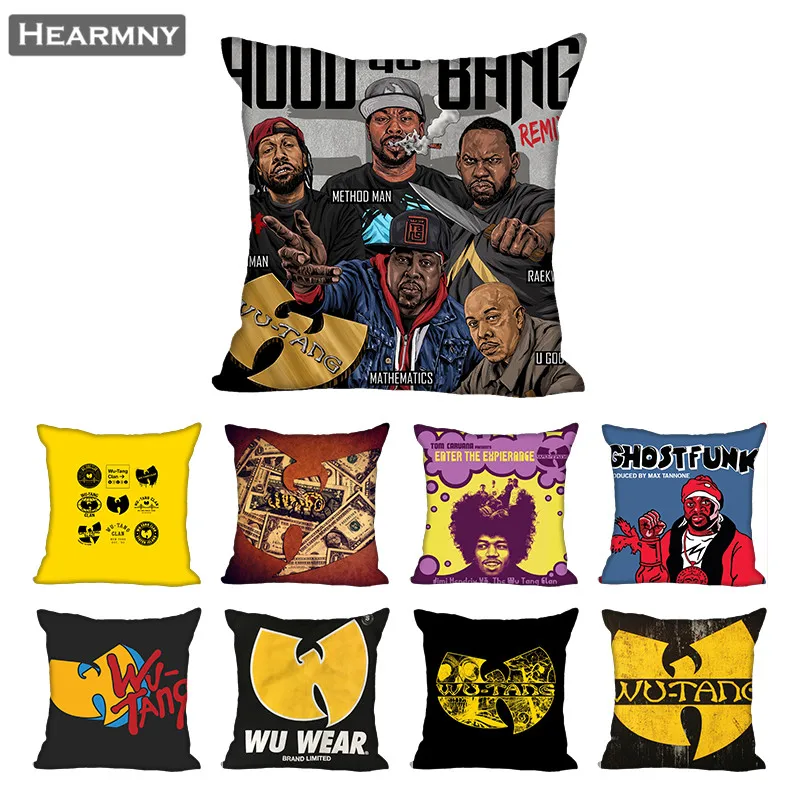 Wu Tang чехол для подушки дома декоративный на Невидимый молнии s 40X40 45X45cm|Наволочка| |