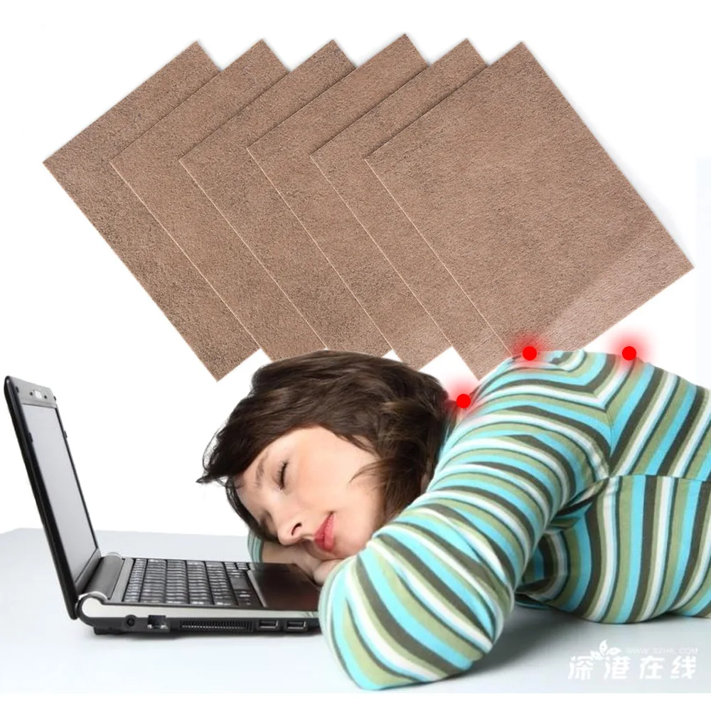 12 шт Sumifn имбирный гипертермический стикер Горячие наклейки обезболивающий патч