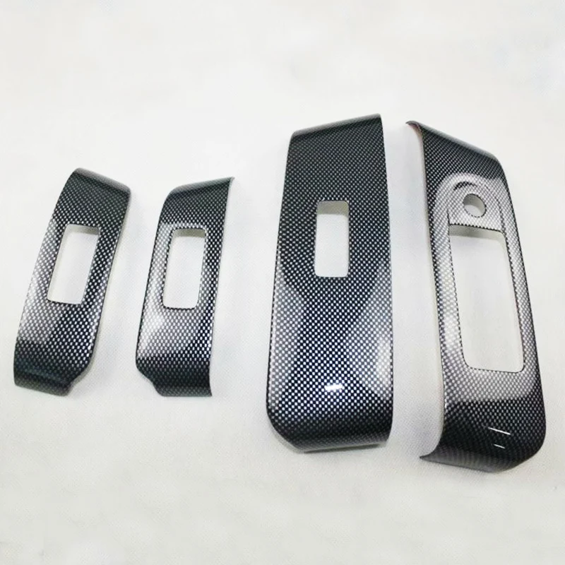 Window Switch 4pcs TOMEFON дверная ручка, переключатель переключения передач для окон, отделка салона, Стайлинг для Honda Fit 2004-2007 Sedan LHD ТОЛЬКО - Название цвета: Window Switch 4pcs