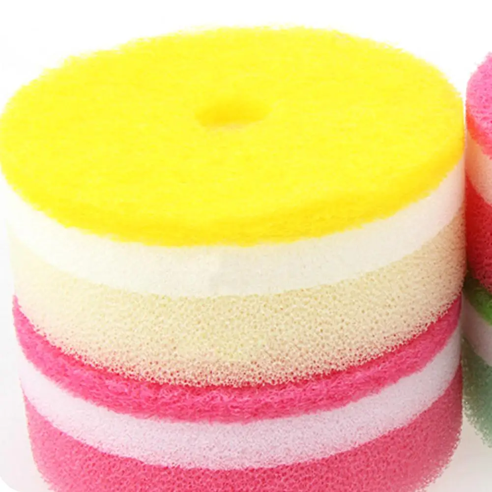 Пончики для мытья посуды из хлопкового широкого на присосках может