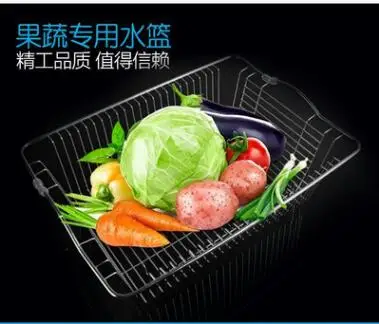 Утолщенная раковина из нержавеющей стали SUS304 для пищевых продуктов кухонная с
